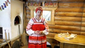 Русская изба. Устройство избы и способы строительства. Тульские музеи.
