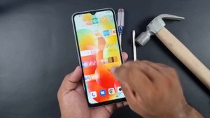 Redmi 12C Screen Scratch Test ?️?