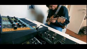 Ambient session w/ Moog Grandmother, SOMA Cosmos, Space Echo, Dark Star, Iridium