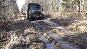 оффроуд! ЗИЛы на бездорожье!!! продолжение!