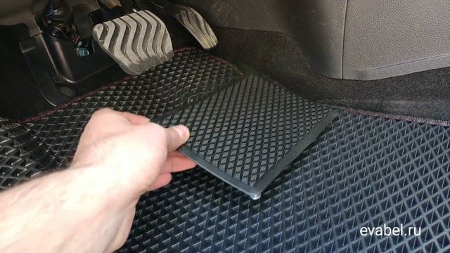 Nissan Qashqai J11 Английская сборка eva коврики в салон evabel.ru