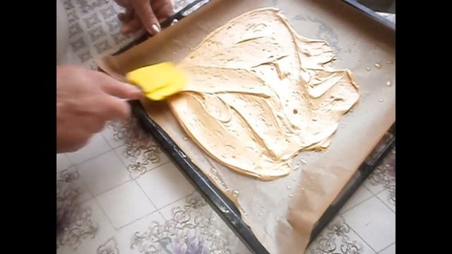Готовлю вкусный  торт  Карамельная девочка