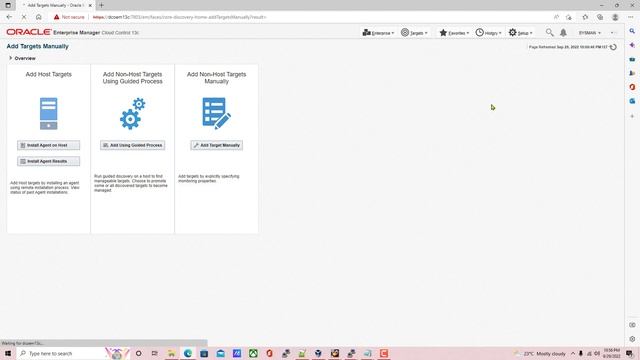 Target addition in OEM смотреть онлайн