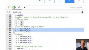 Modeling the Falling Ladder Problem with Python