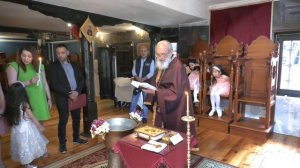 Свето кръщение на Анна-Мария от с.Александрово в Троянски манастир "Успение Богородично" 1 част