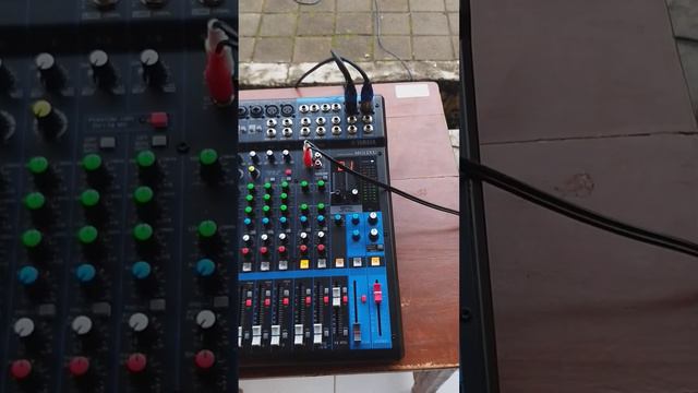 test mixer yamaha mg-12 xu