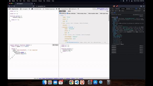 Learn to build Babel plugin using AST in 10mins смотреть онлайн