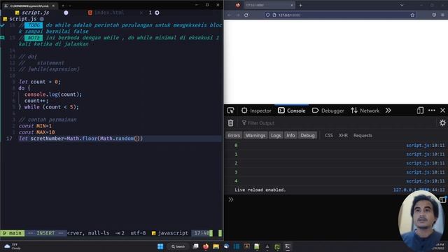 JAVASCRIPT TUTORIAL #26 DO WHILE
