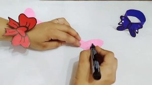 Paper Bracelet || Origami Bracelet || Paper Craft || Easy Origami || Diy || Bracelet || Butterfly
