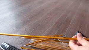 Алюминиевые дуги для палатки в замен сломанных дуг.