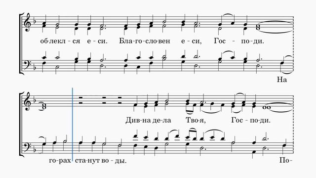 Благослови, душе моя, Господа - C. Федоров (тенор) смотреть онлайн