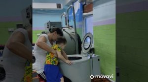 Экскурсия в прачечную детского сада