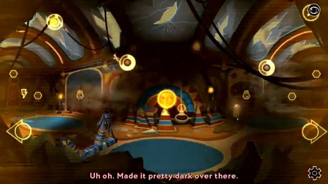 Broken Age Act 2 Vella Escaping Control Room (Safety Hexipal Bot) Walkthrough iPhone 5 (Double Fine смотреть онлайн