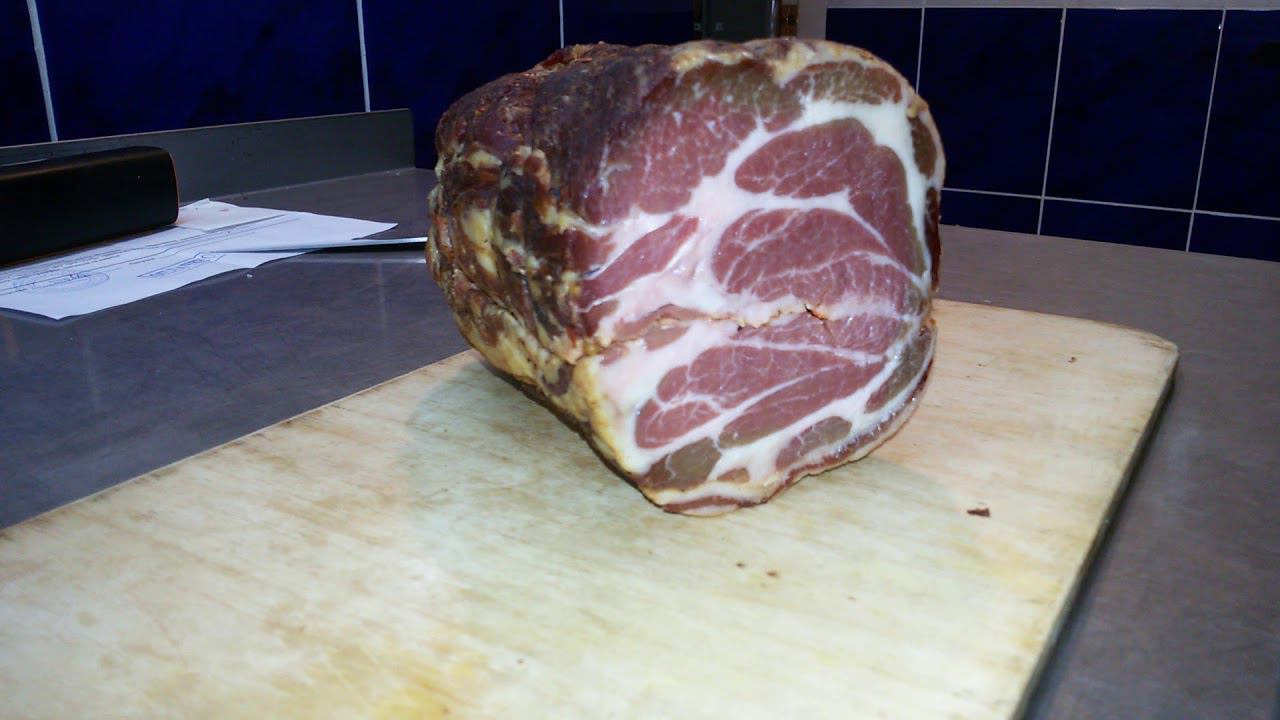 Сырокопчёная шея кабана смотреть онлайн