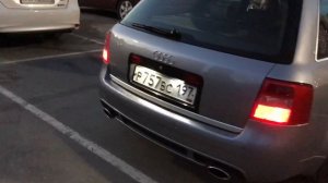 RS6 C5 Хулиганский сарай выхлоп