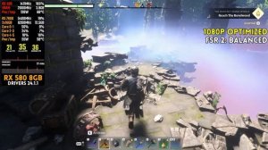 RX 580 and GTX 1060 - ENSHROUDED Performance Test