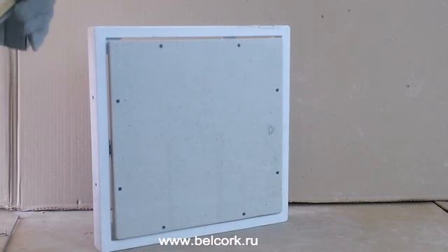 Настенный нажимной люк под плитку "Универсал"