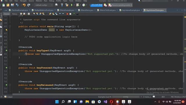 Java KeyListener | How to add Key Listener in Java | Adding KeyListener in Java Swing | Java GUI смотреть онлайн