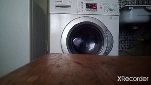 Обзор на стирально - сушильную машину Bosch Maxx 5(№3) Стираем на смешанных тканях с сушкой 15 мину