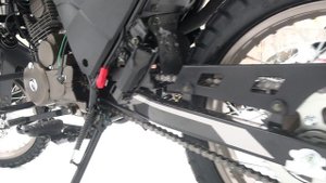 Мотоцикл FIREGUARD 250 TRAVEL в красном цвете. Краткий видео-обзор за 1 минуту.