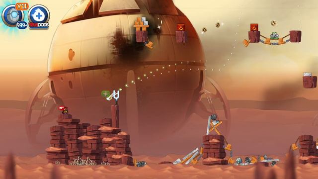BOSS LEVEL-Revenge of the pork-angry birds star wars 2 смотреть онлайн