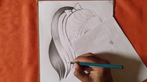 How to draw a cute girl | Pencil sketch drawing || Easy drawing for beginners