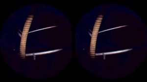 С водных горок в пасть к акуле в 3D VR. Видео для 3D VR