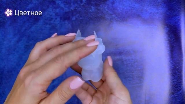 Силиконовый молд Epoxy Master олененок, 8х6 см