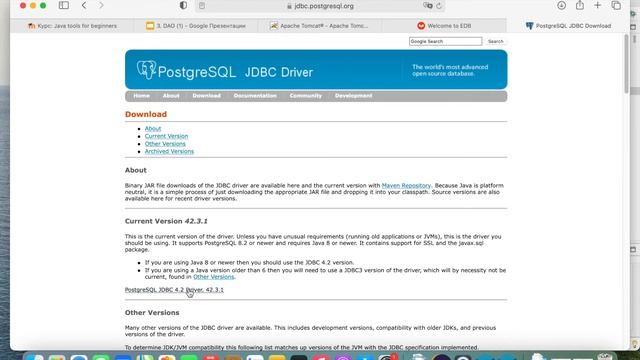 Проблемы с PostgreSQL (из за отсутствия драйверов)