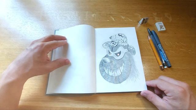 Рисунок из серии Disney Fantasy. Братья Гавс .