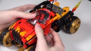 LEGO Ninjago 70675 Внедорожник Катана 4x4 видео обзор Варлорда