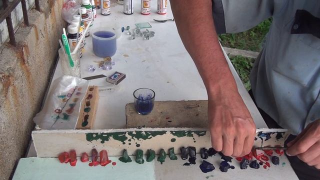 Как покрасить стекла в цветные цвета смотреть онлайн