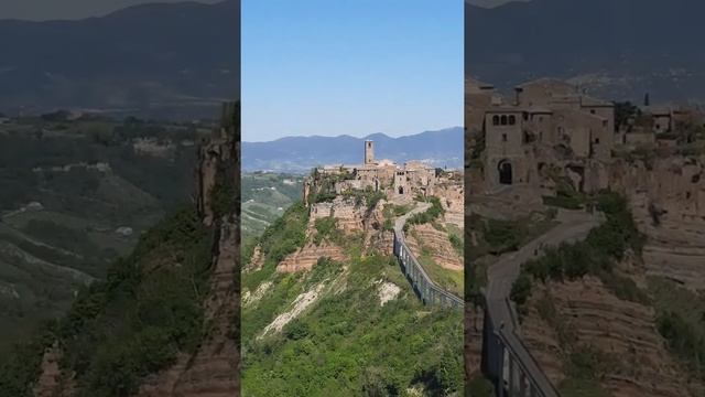 Civita di Bagnoregio- Чивита ди Баньередджио- Город- Призрак 13в. Под защитой ЮНЕСКО