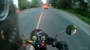 Honda CBF 500ABS. В городе. Поговорим?mp4