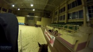 тренировка на ипподроме #5 тренировка на лошади от первого лица