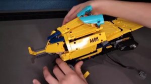 Моя новая самоделка: снегоход!                          Обзор моей новой самоделки из LEGO TECHNIC