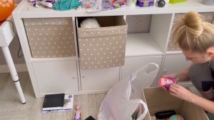 РАЗБИРАЮ ГОРУ ИГРУШЕК / ОРГАНИЗАЦИЯ ХРАНЕНИЯ В ДЕТСКОЙ