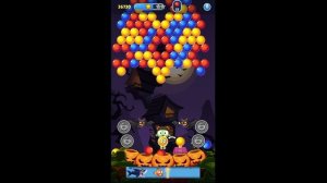 SPOOKIZ PANG Bubble Shooting на android первый взгляд