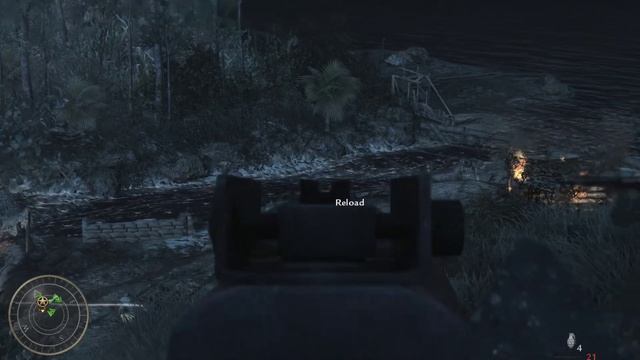 CALL OF DUTY : World at War Walkthrough Gameplay Mission 1 Semper Fi - PART 1 (COD5) смотреть онлайн