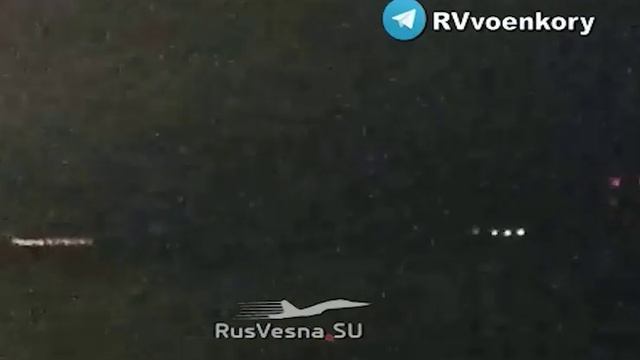 Уничтожение беспилотника в Севастополе 2/Destruction of the ukrainian unmanned boats in Sebastopol 2