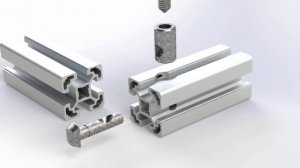 Быстрое соединение конструкционного профиля