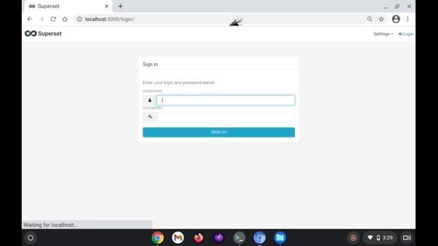 Apache Superset Demo running on Lenovo Duet Chromebook (Linux Beta) смотреть онлайн