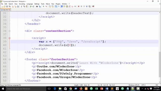 JavaScript Data Types Tutorial in English смотреть онлайн