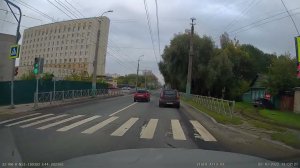 25 Обгон на перекрестке через сплошную