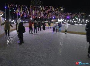 В Волгограде в парке «Раздолье» открылся каток