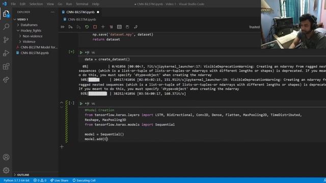 Implementing a Research Paper || CNN-BiLSTM Project || Preprocessing and Model creation || Part- 2 смотреть онлайн