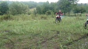 Первый раз на мотоцикле CZ 125 516