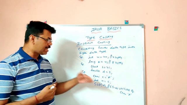 Full Stack Java Developer | Java Full Stack | Java Basics |  Type Casting in Java #13
