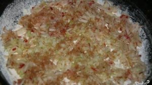 Насыпной яблочный пирог