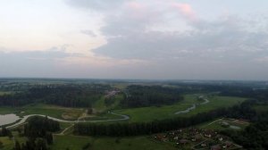 Первый полет на гексокоптере.